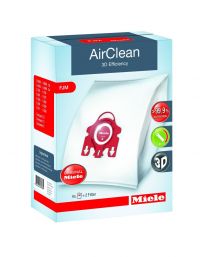 Miele 10123220 AirClean 3D Efficiency Dust Bag, Type FJM, 4 Bags & 2 Filters   $16.99