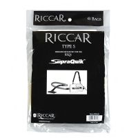 RSQ-6 Riccar EcoPure SupraQuik Paper Bags, 6 Pack